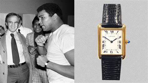 muhammad ali cartier tank